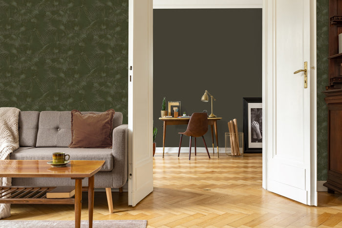 LOOKS by Wolfgang Joop Vliesbehang - Palmbl�tter - Gr�n - 10mx53cm