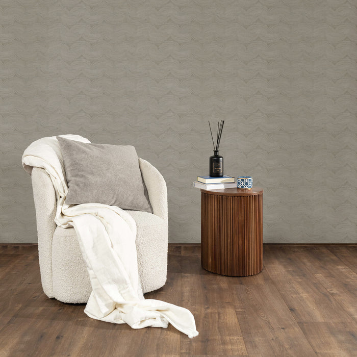 Kayori vliesbehang Sasa - Grijs