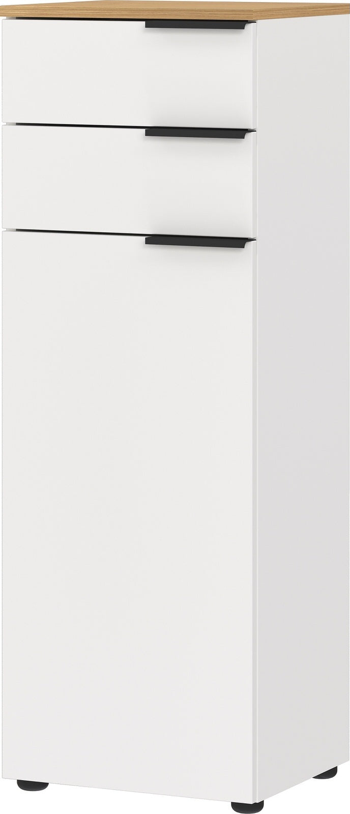 Germania Menen Wit | Eiken Badmeubel Set Twee