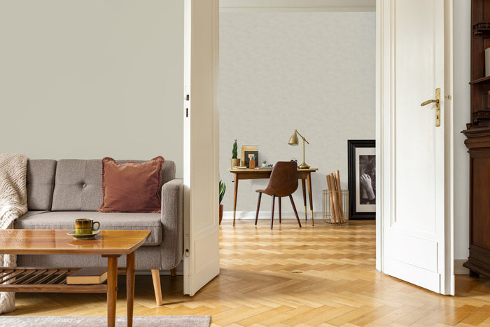 LOOKS by Wolfgang Joop Vliesbehang - Uni - Beige - 10mx53cm