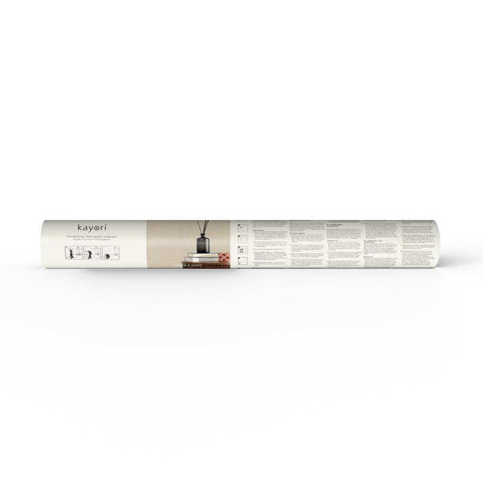 Kayori vliesbehang Myoka - Zand
