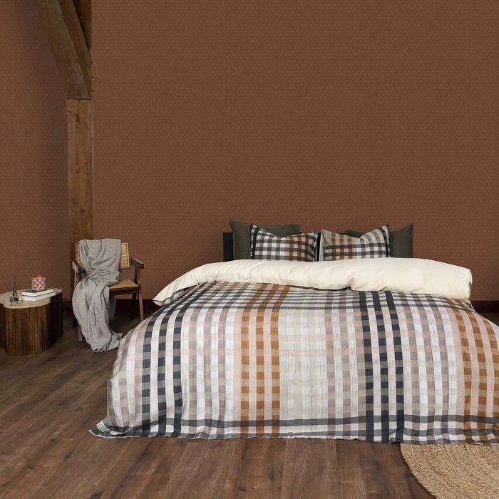 Kayori vliesbehang Myoka - Rood