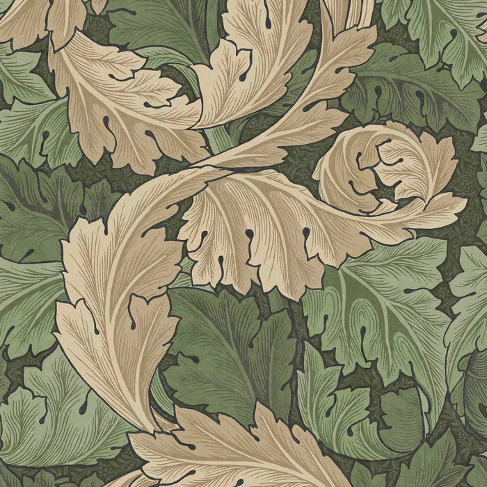 William Morris at Home vliesbehang Acanthus Green
