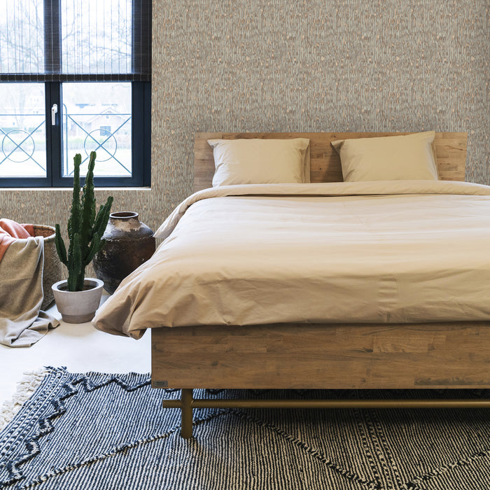 Kayori vliesbehang Yuri - Grijs