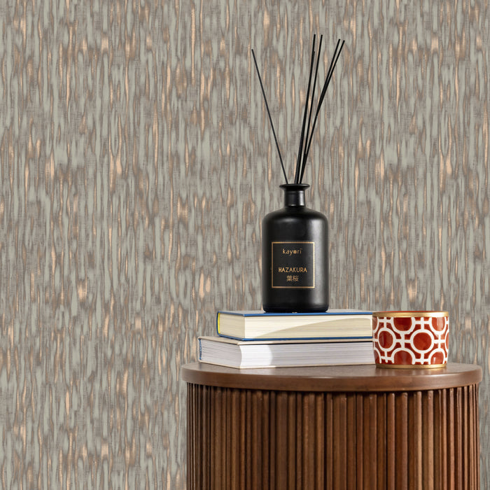 Kayori vliesbehang Yuri - Grijs