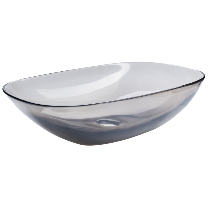 Beliani - MOENGO - Wastafel - Zwart - Solide ondergrond