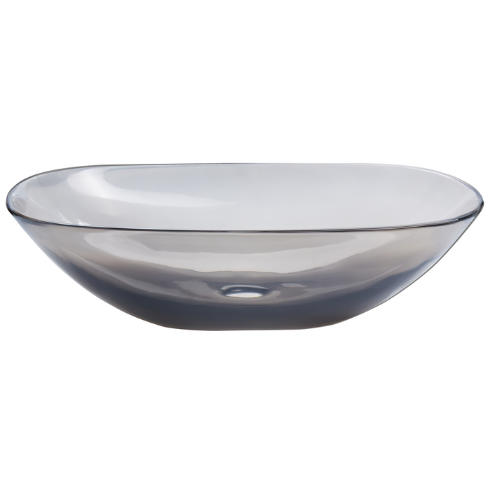 Beliani - MOENGO - Wastafel - Zwart - Solide ondergrond