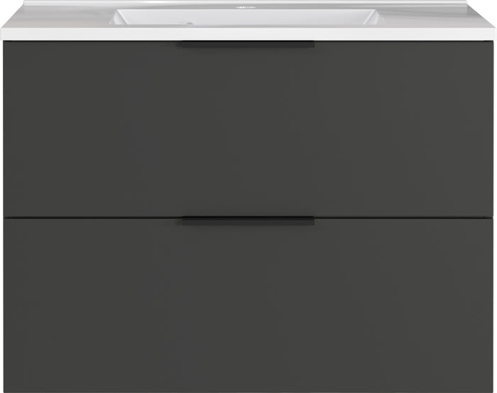 Germania Crandon Grafiet Wastafel 80 cm