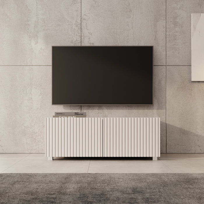 Meubella - TV-Meubel Kenderes - Beige - 100 cm