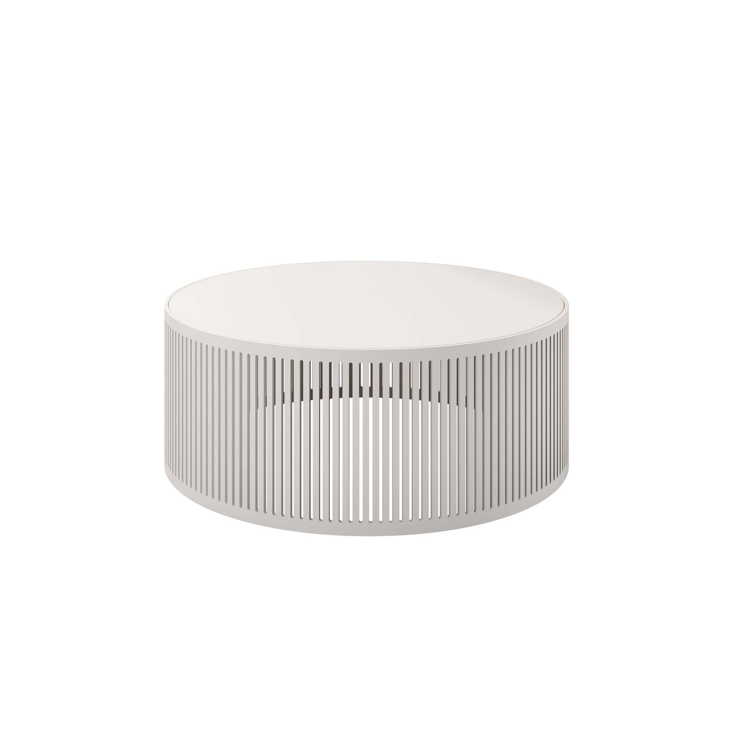 Meubella - Salontafel Vanya - Wit - 75 cm