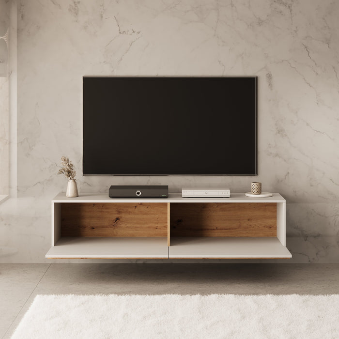 Meubella - TV-Meubel Arda - Beige - 154 cm