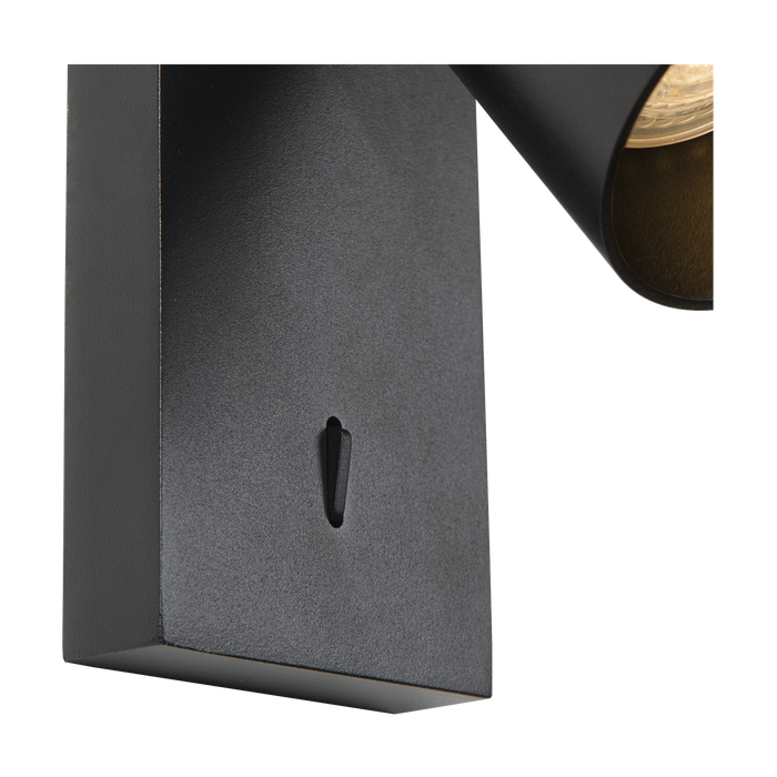 Atmooz Wandlamp Nuo - Zwart - Muurverlichting