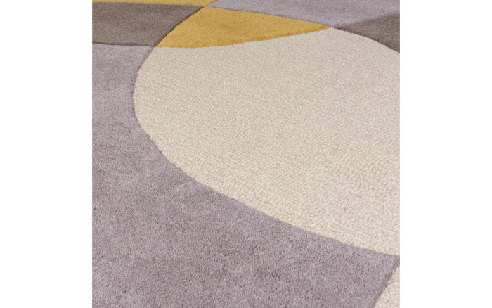 Goossens Vloerkleed Glow in Oker multi (glow)