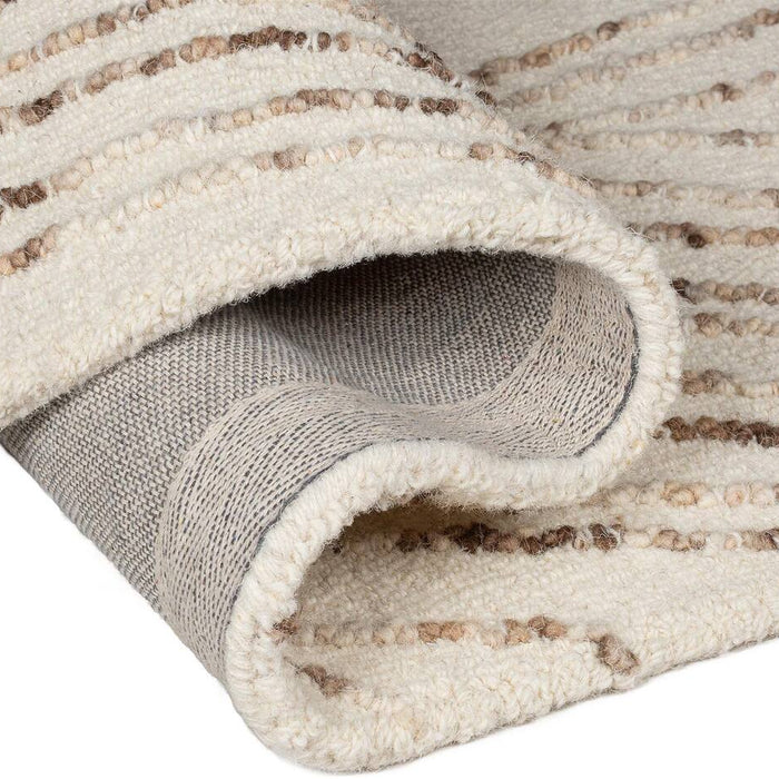 Goossens Vloerkleed Swirl in Naturel, bruin (swirl)