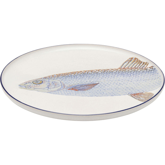 Kare Design borden - vissen - 27cm - Set van 8