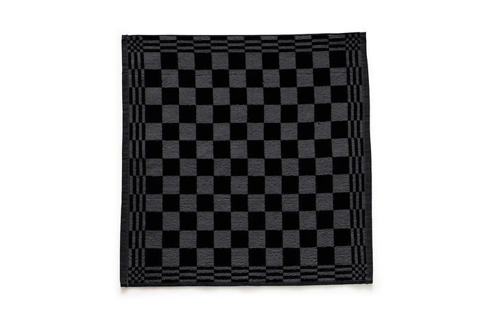 LINNICK Keukendoekset Blok 50x50cm - zwart - set van 6