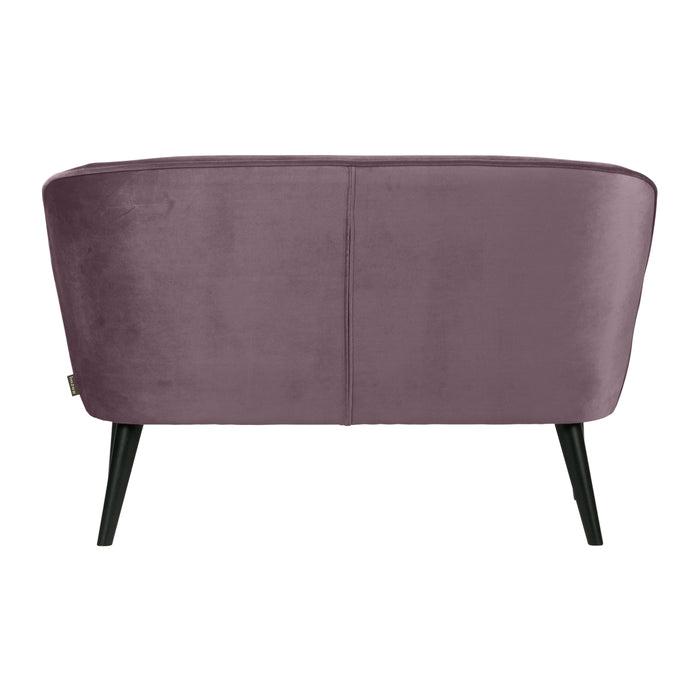 WOOOD Sara Bankje - Velvet - Warm Lila