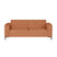 by fonQ Loft 2-zitsbank - Chenille - Roest