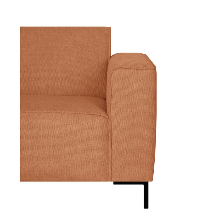 by fonQ Loft 2-zitsbank - Chenille - Roest