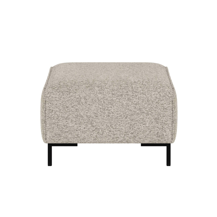 by fonQ Loft Hocker - Chenille Melange - Beige