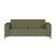 by fonQ Loft 2-zitsbank - Chenille - Groen