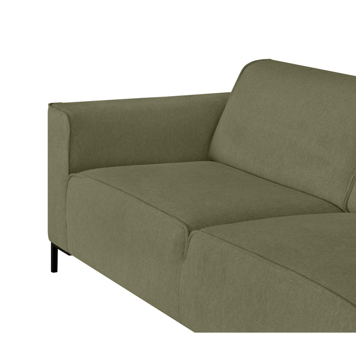 by fonQ Loft 2-zitsbank - Chenille - Groen