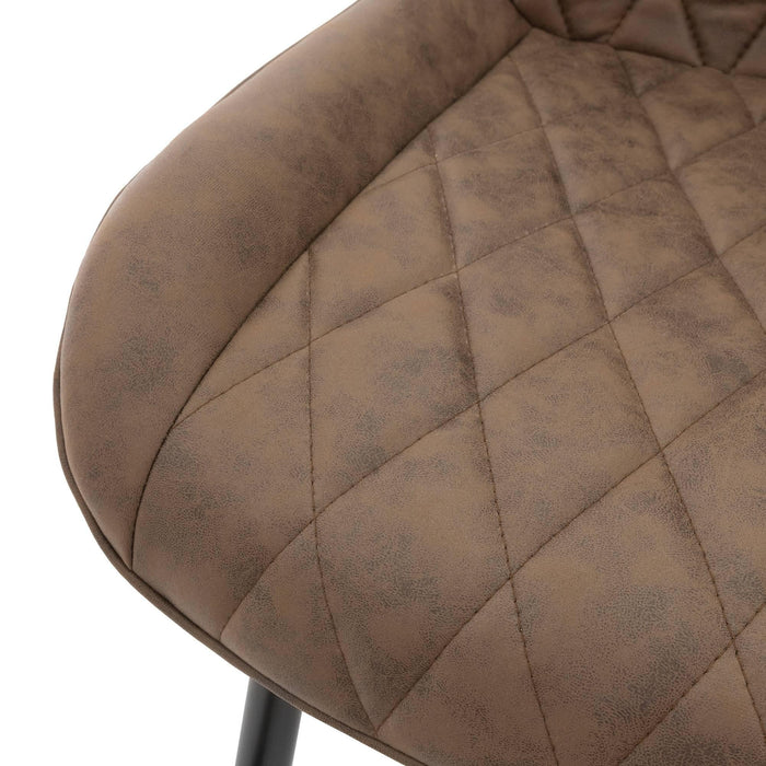 ML-Design Eetkamerstoel Diadema leatherlook set van 6