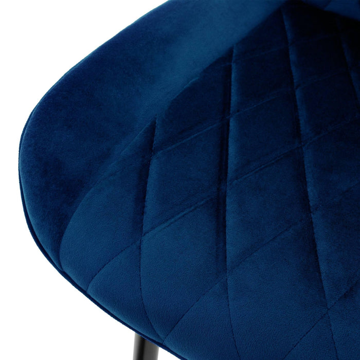 ML-Design Eetkamerstoel Diadema velvet set van 6