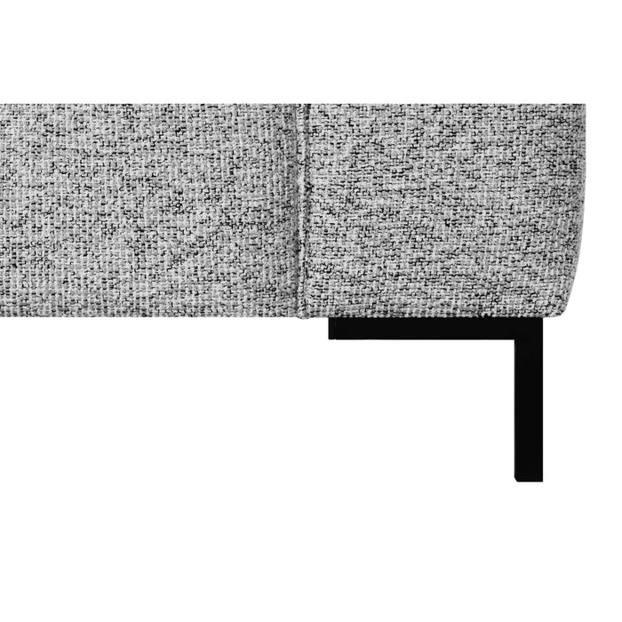 by fonQ Loft 2,5-zitsbank - Chenille Melange - Grijs