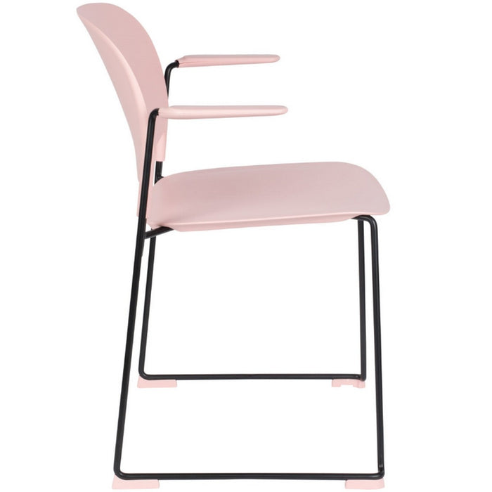 (Set van 4) Puur - Stord armstoel roze