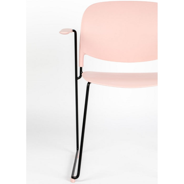 (Set van 4) Puur - Stord armstoel roze