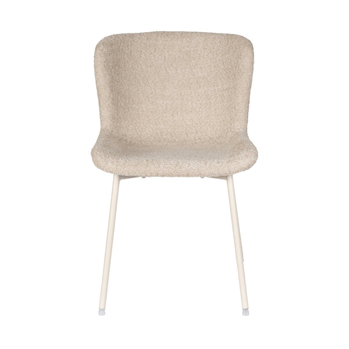 Puur Nadia eetkamerstoel - ivoor