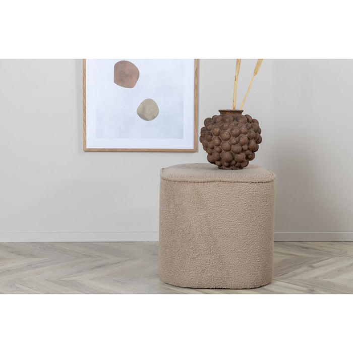 Svea - Arlo poef - teddy - beige