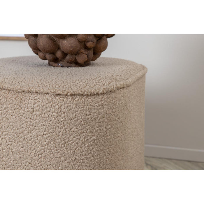 Svea - Arlo poef - teddy - beige