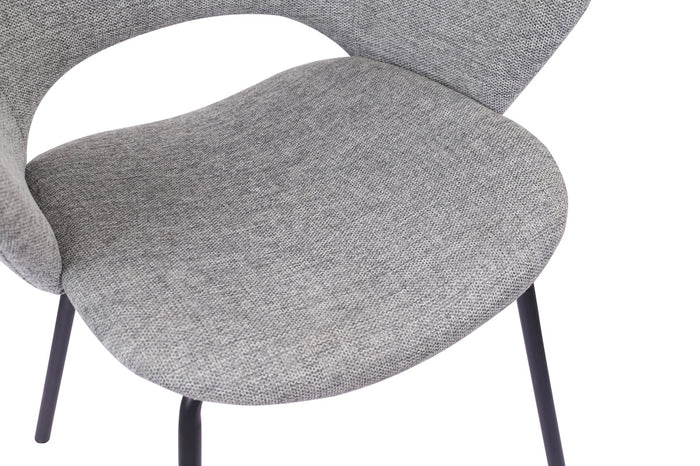 Nordic Home Nanette eetkamerstoel - grijs