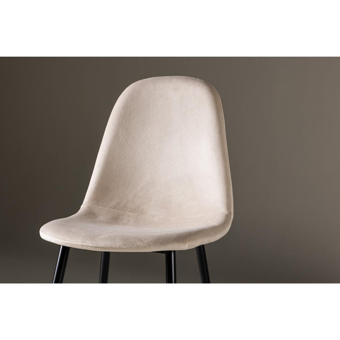 Svea - Selo eetkamerstoel - velvet - beige