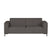 by fonQ Loft 2-zitsbank - Chenille - Antraciet