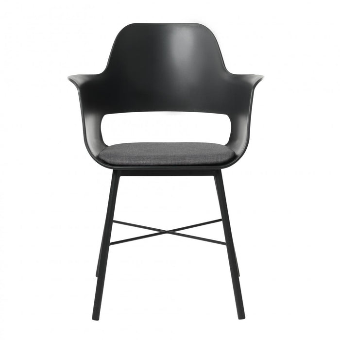 Nordic Home Rosie armstoel - zwart