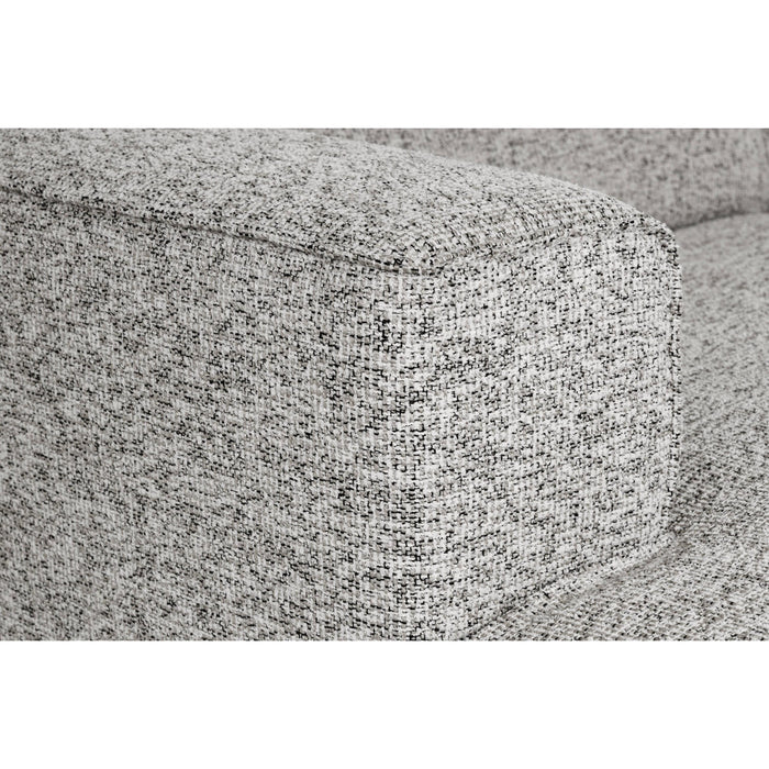 by fonQ Loft Hoekbank Links - Chenille Melange - Grijs