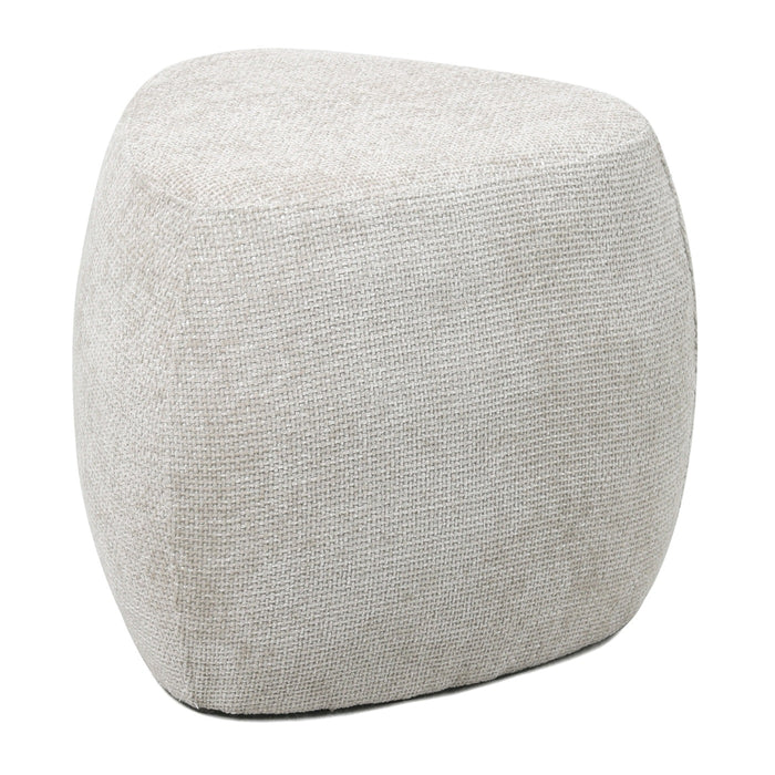 Giga Meubel - Poef Stof|Textiel Beige - 46x46x43cm - Josip