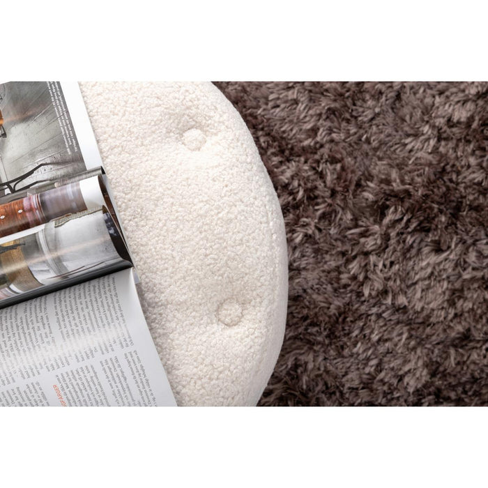 Svea - Juno hocker - teddy - wit