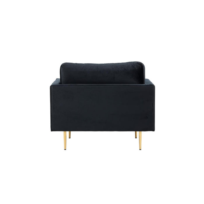 Svea - Sino fauteuil - zwart