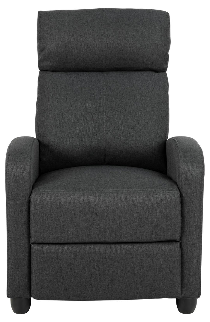 Giga Living - Relaxfauteuil Antraciet - Verstelbaar - Vilda