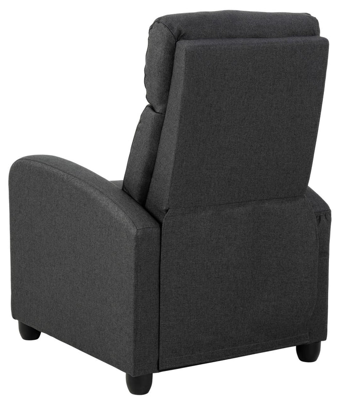 Giga Living - Relaxfauteuil Antraciet - Verstelbaar - Vilda