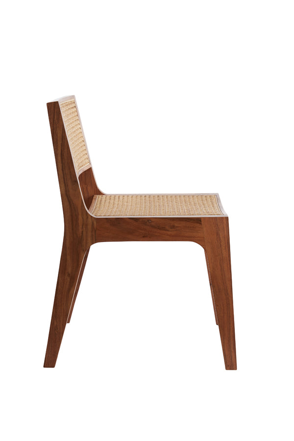 Light & Living - Stoel MELAKY - 52.5x49x77.5cm - Bruin