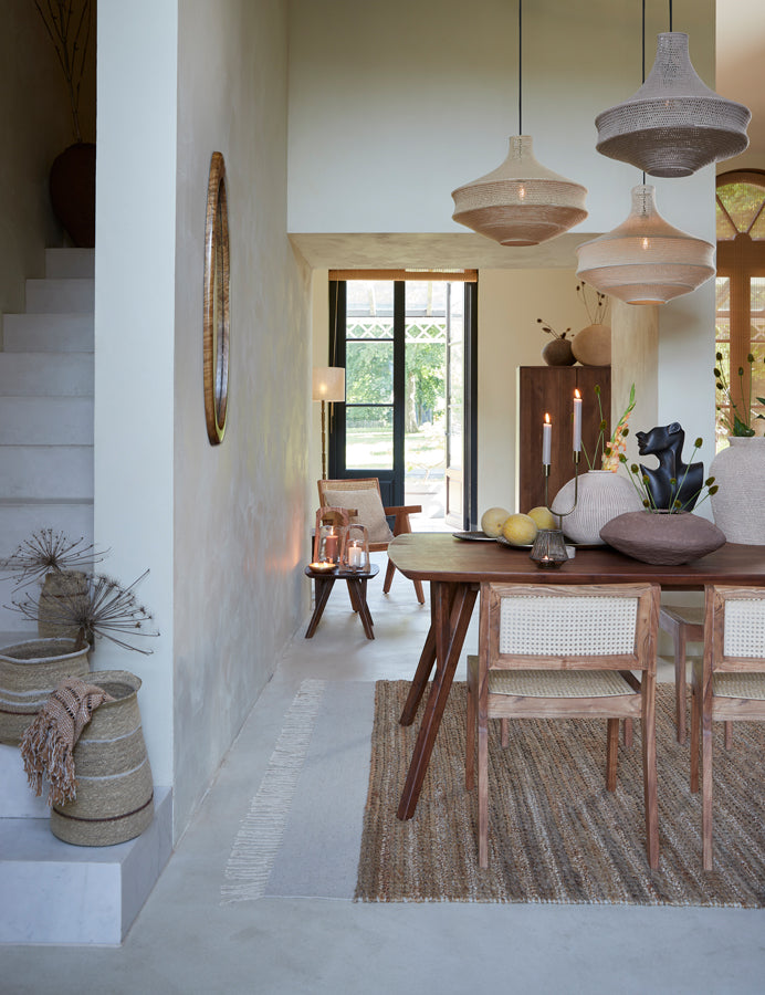 Light & Living - Stoel MELAKY - 52.5x49x77.5cm - Bruin