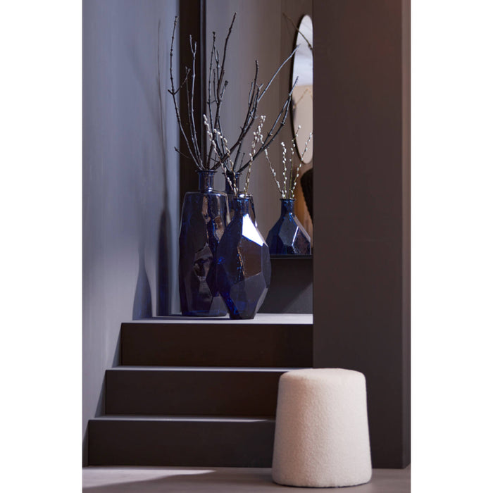 Light & Living Light&living Poef Ø39x45 cm LAURYN bouclé crème