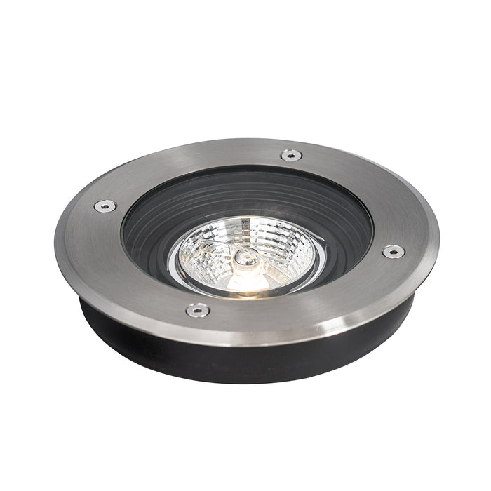 QAZQA Moderne buiten grondspot staal AR70 verstelbaar IP65 - Delux