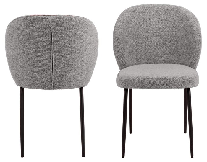 Giga Living - Eetkamerstoel Santiago Grijs - Set van 2