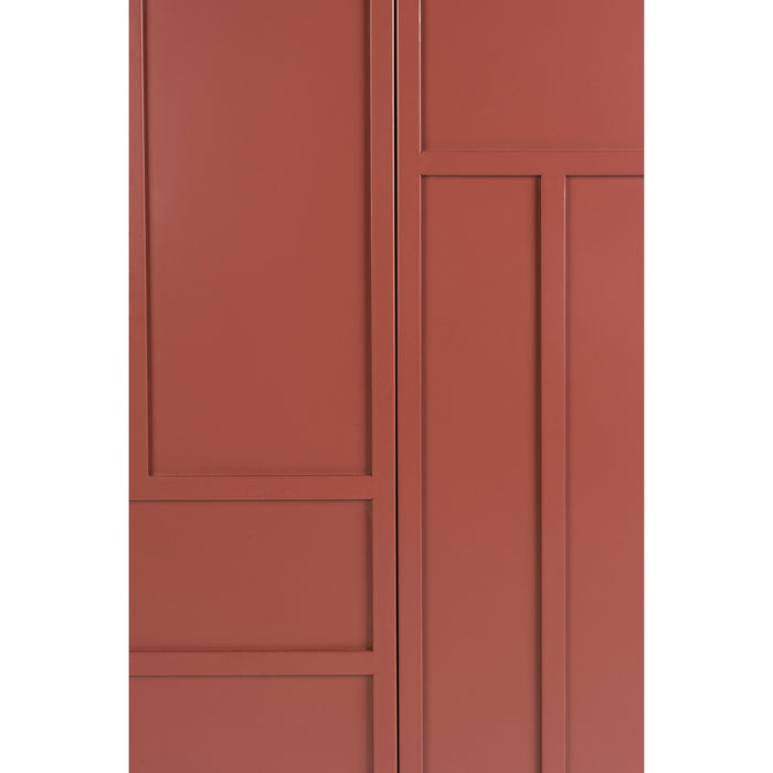 Housecraft Living Davis Kast Metaal Bruin| Rood